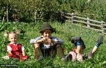 Bambini nella frazione Versciaco