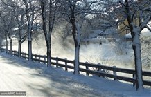 Località turistica di Villabassa d'inverno