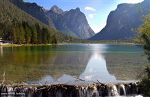 Lago di Dobbiaco in Alta Pusteria