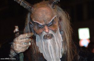 Krampus nell'area vacanze Alta Pusteria