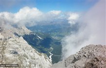 Vista sulla Val Fiscalina in Alta Pusteria