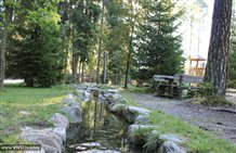 Vista sul Kurpark a Villabassa