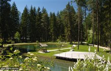 Parco Kurpark a Villabassa in Alta Pusteria - Estate