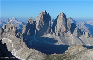Tre Cime nell'area vacanze Alta Pusteria