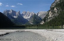 Vista sul Lago di Landro in Alta Pusteria