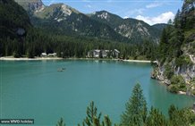 Lago di Braies in Alta Pusteria