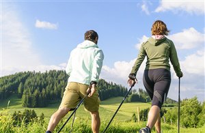 Nordic Walking nella regione turistica Alta Pusteria