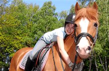 Cavalcare nella natura