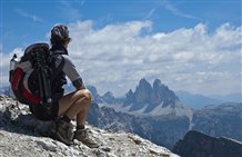 Vista sulle Tre Cime in Alta Pusteria