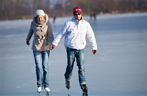 Pattinaggio su ghiaccio in Alta Pusteria