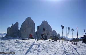 Ski Raid Tre Cime nella regione turistica Alta Pusteria