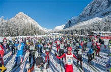 Partenza Gran Fondo Dobbiaco-Cortina