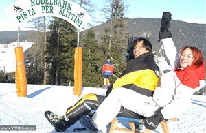 Pista per slittini di Monte Baranci a San Candido