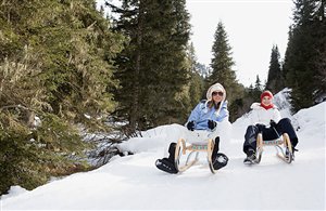 Pista per slittino della Croda Rossa