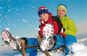 Slittare nell'Alta Pusteria