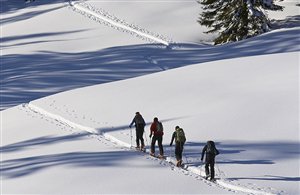Sci alpinismo sul Monte Cavallo in Alta Pusteria