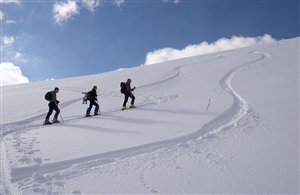 Rischio di slavine secondo la Scala europea del pericolo di valanghe