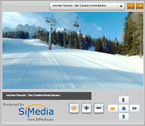 Panoramica dell'area sciistica Monte Baranci