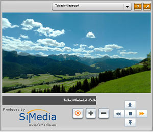 Panoramica a 360° di Dobbiaco e Villabassa