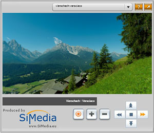 Panoramica a 360° di Versciaco